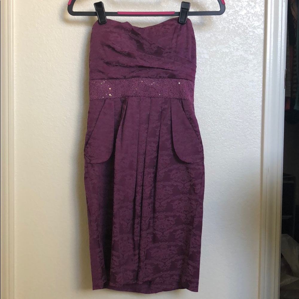 Macy’s Strapless party dress